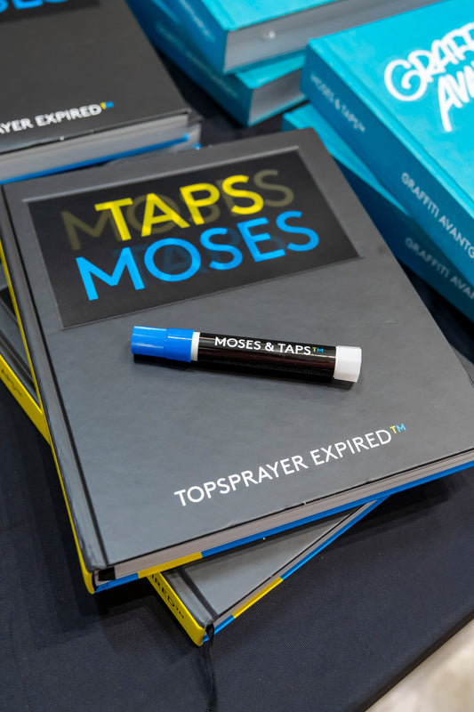 Museum of Graffiti Becomes The Only Place in the World to Feature Signed Moses & Taps™ Books