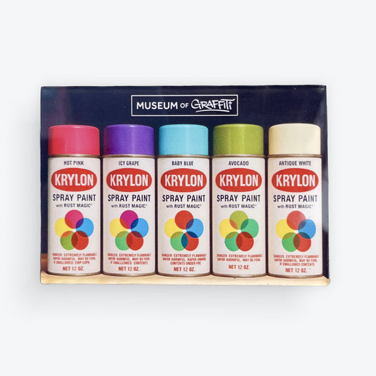 Museum of Graffiti Acrylic Spray Cans Magnet