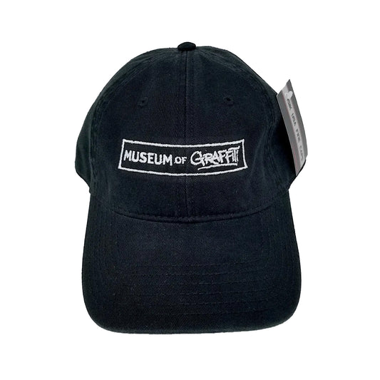 Museum of Graffiti Black Logo Dad Hat