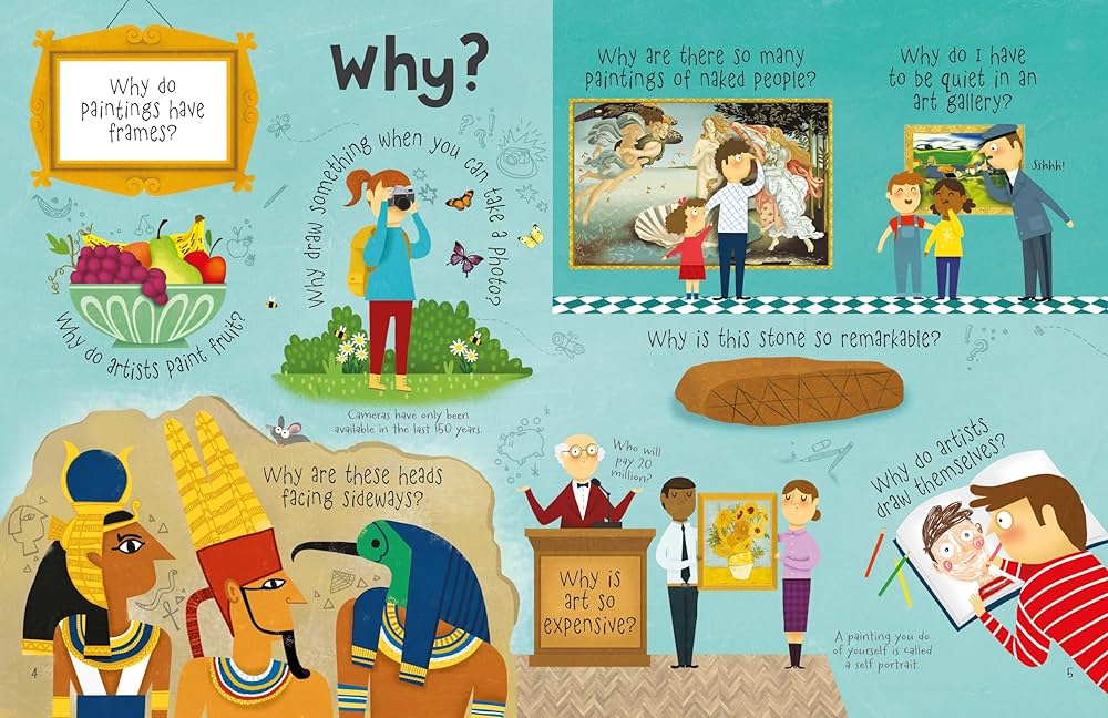 Lift-The-Flap Questions and Answers About Art