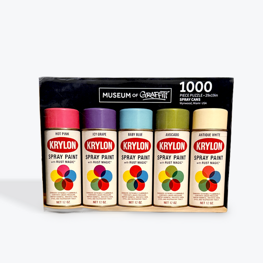 Krylon Cans 1000 piece Puzzle
