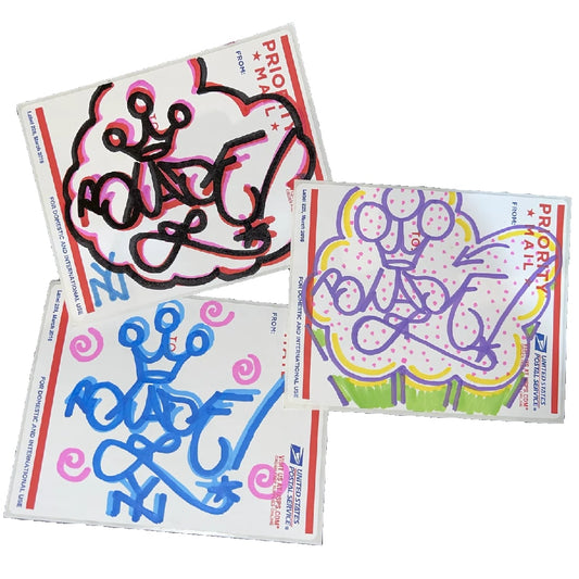 Random Blade Tag Postal Sticker