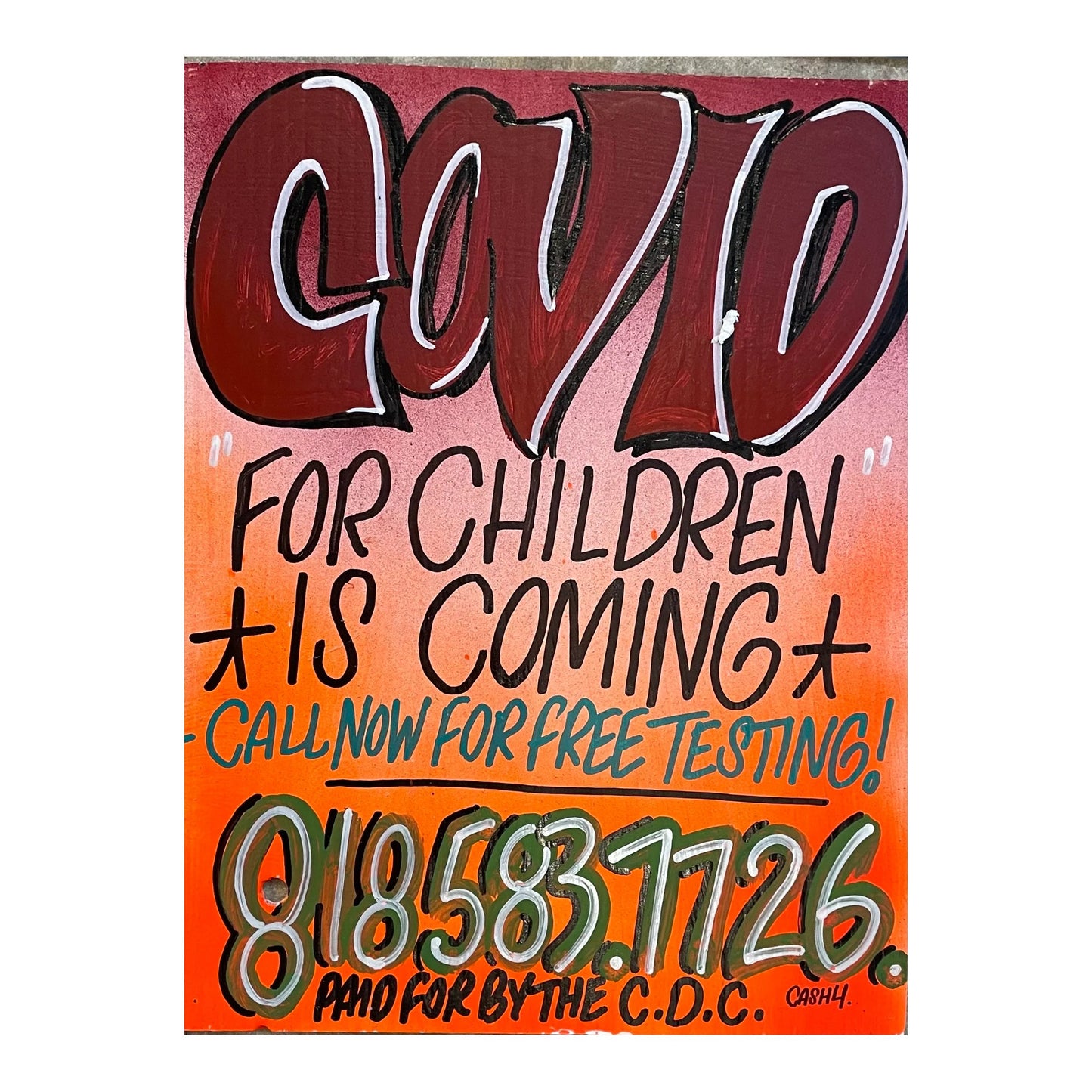 CASH4 'Covid For Children'