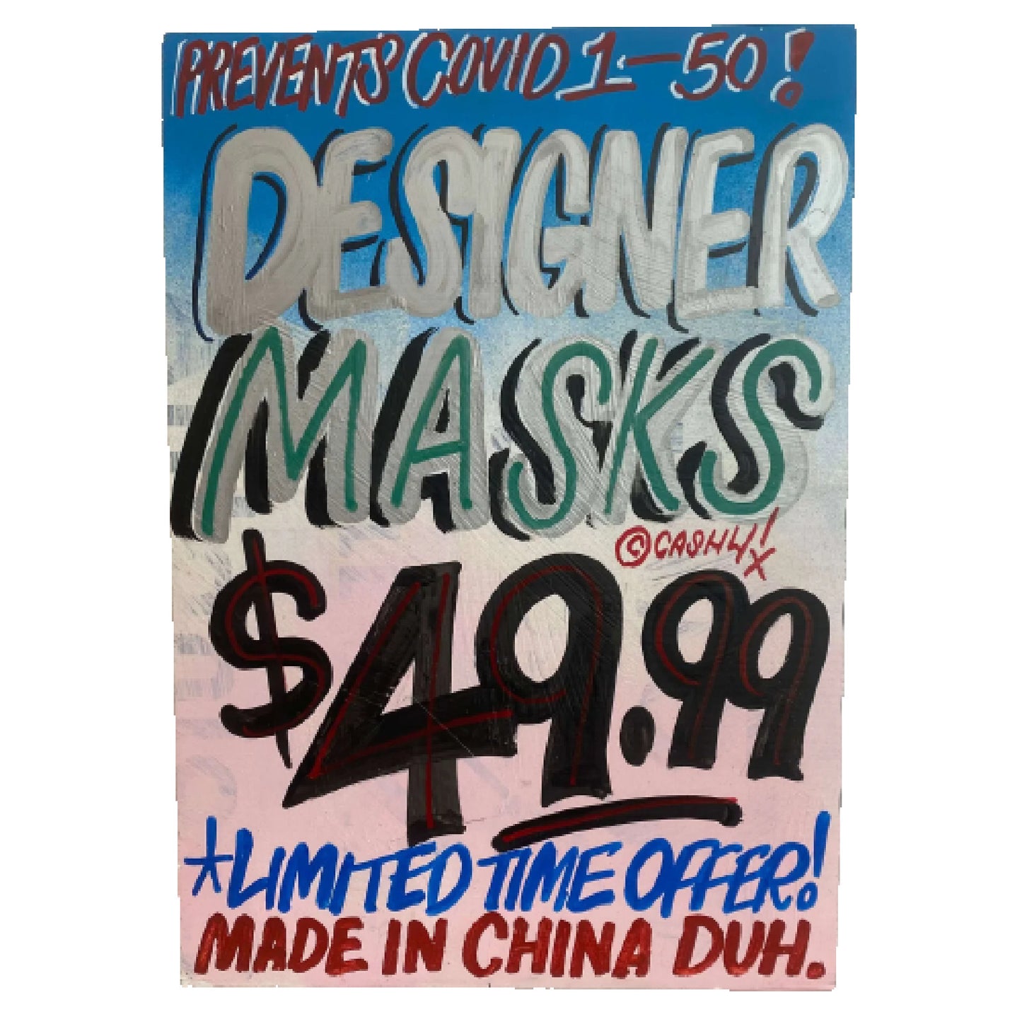 CASH4 'Designer Masks'