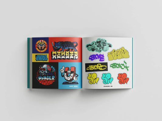 The Graffiti Sticker Book