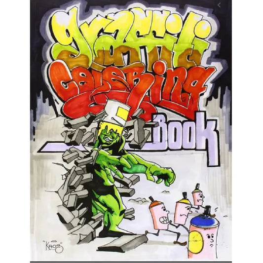 Graffiti Coloring Book