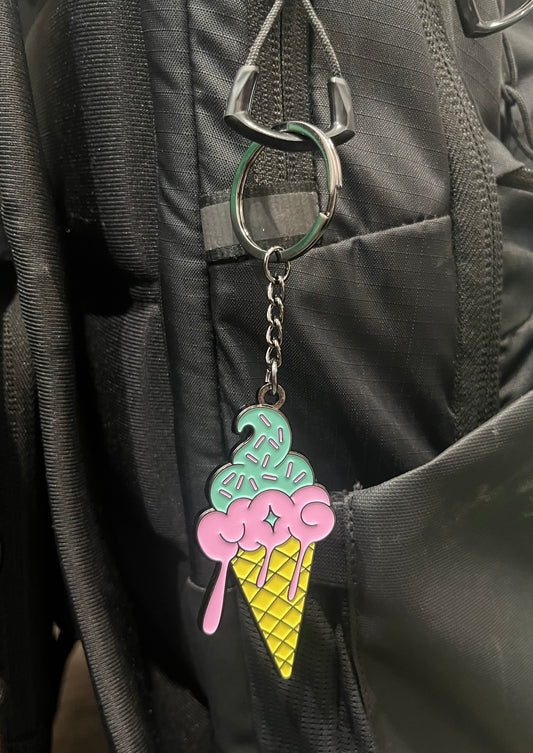 MOG Ice Cream Keychain