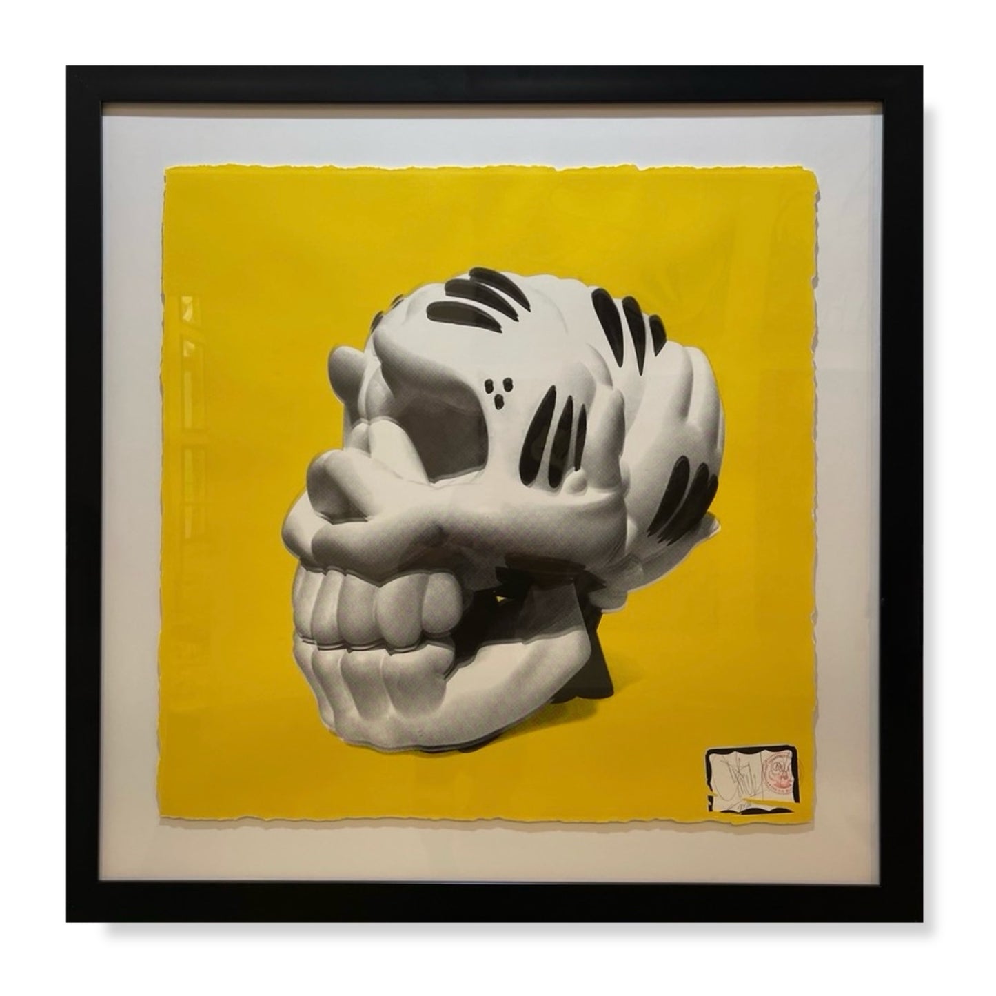 OG Slick Large Giclee Print: "OG Slick Skull"