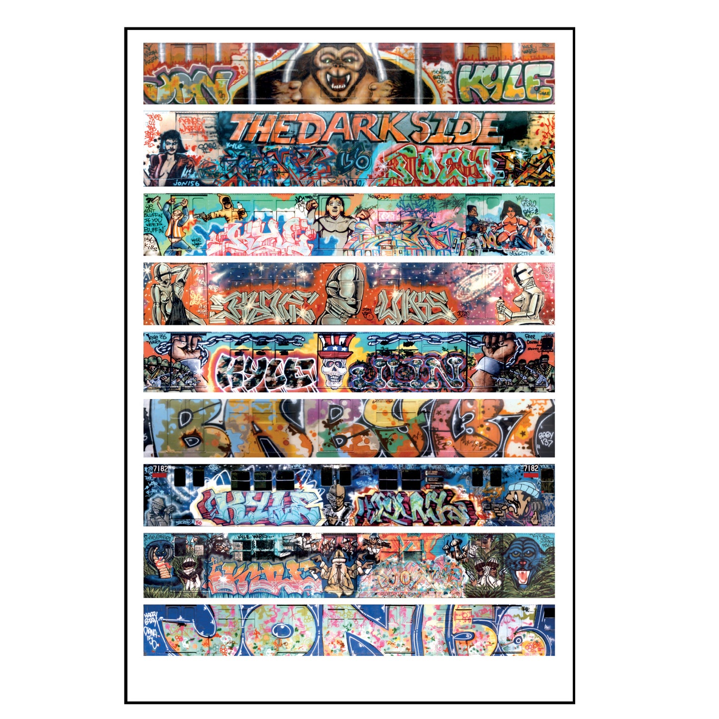 JonOne Limited Edition Print