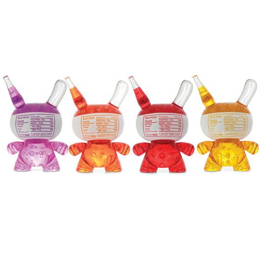 Fanta 3" Resin Dunny Art Figure 4-Pack