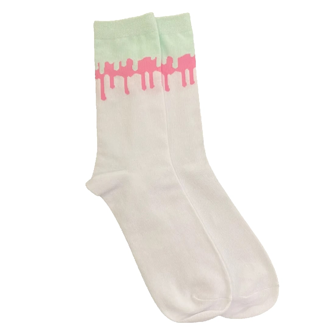 MOG Ice Cream Drip Socks