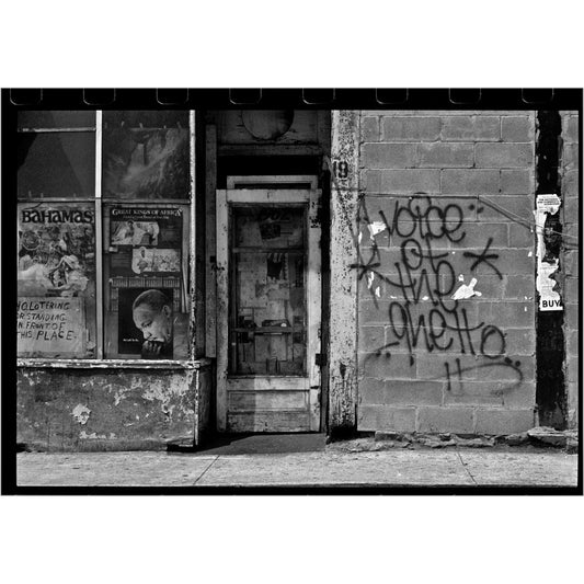 Matt Weber 'Voice of the Ghetto, 1985' Print