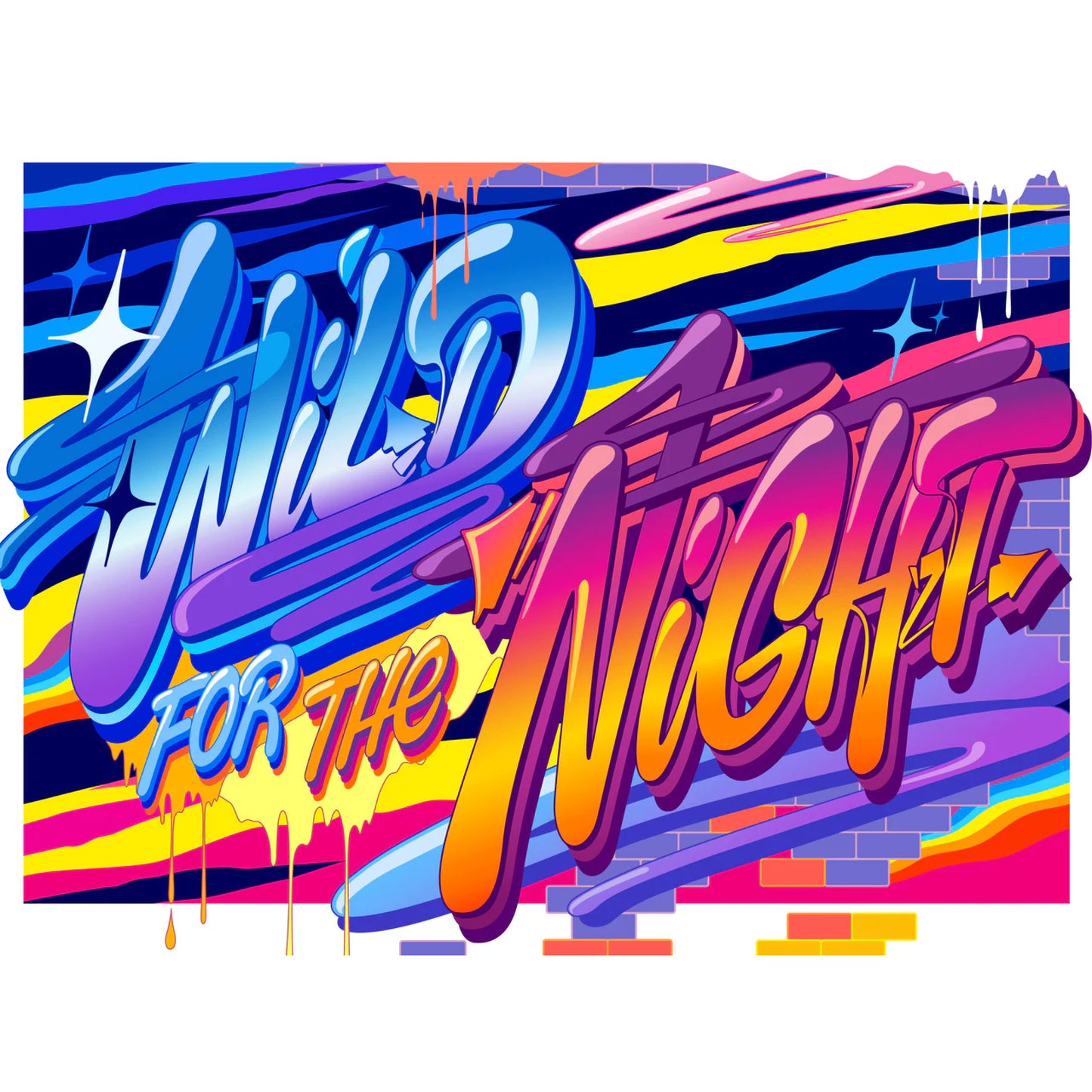 Queen Andrea - "Wild for the Night" Print