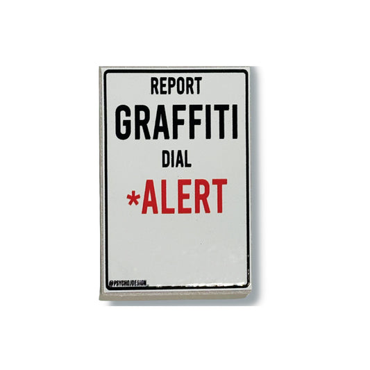 Report Graffiti Magnet