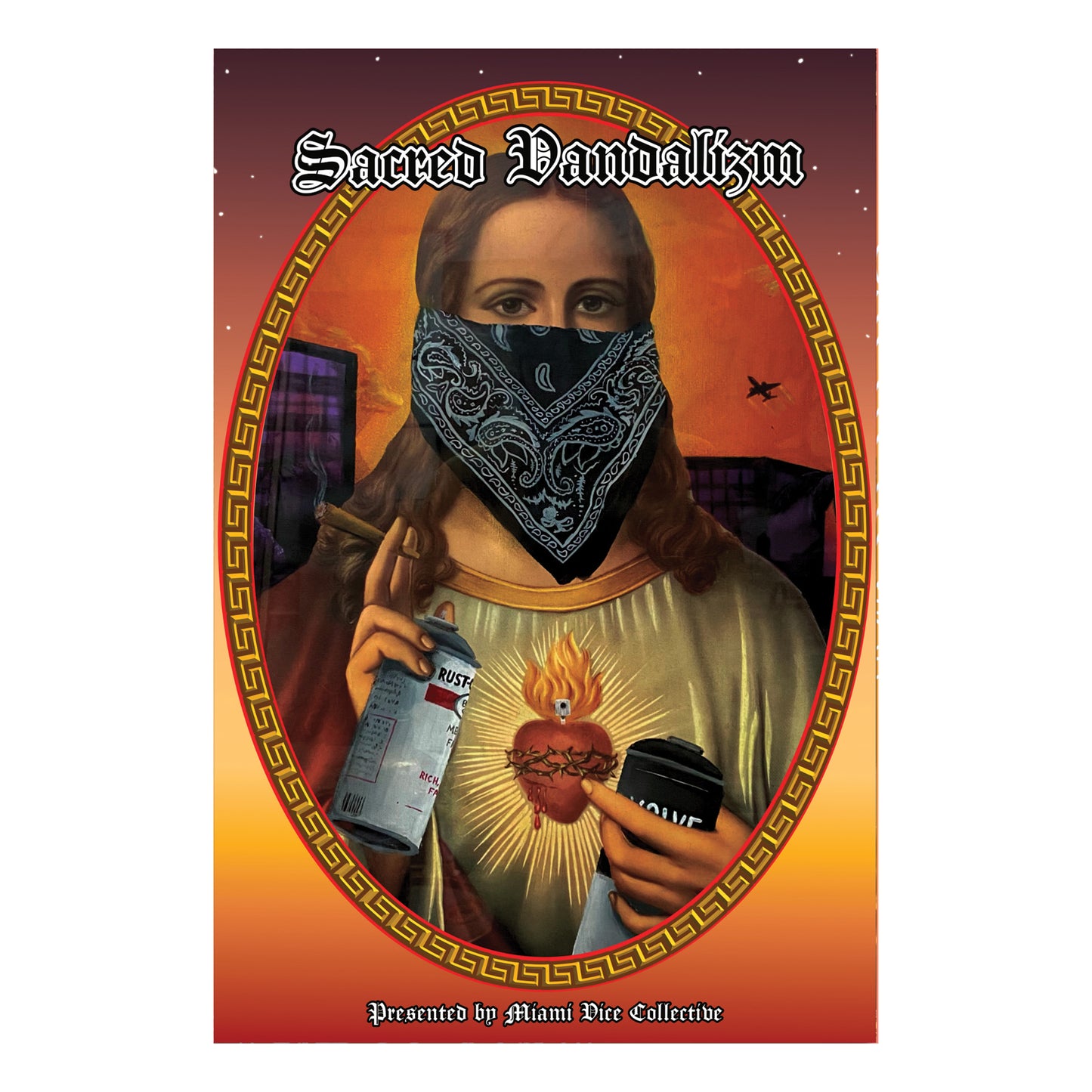 Weerdo "Sacred Vandalism" Poster