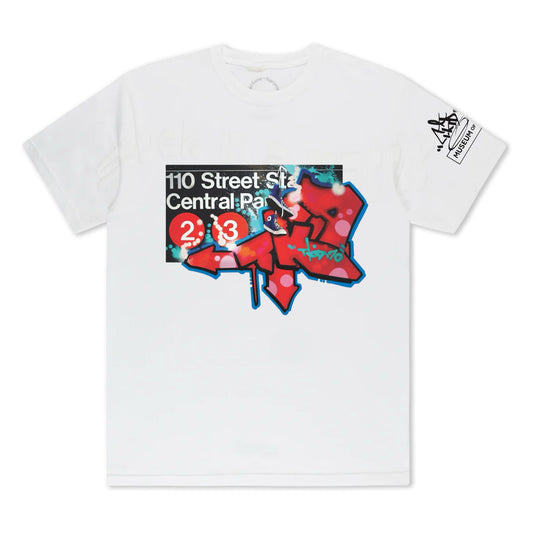 T-Kid Subway Sign Tee - White