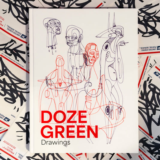 Doze Green: Drawings Hardcover book