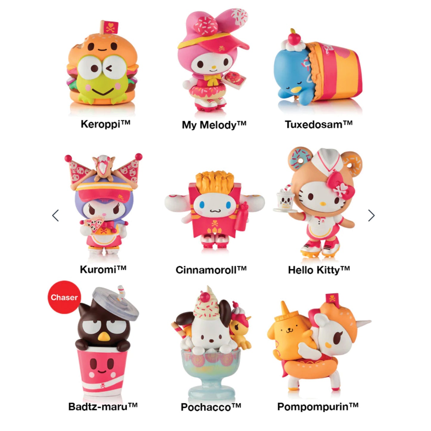 Tokidoki x Hello Kitty Fast Food