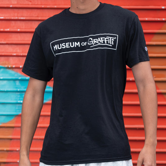 Museum of Graffiti "Black Logo" Tee