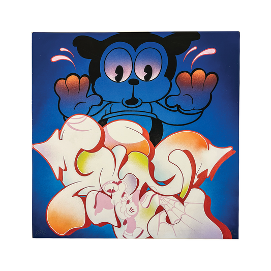 Limited Edition Embellished Giz Print