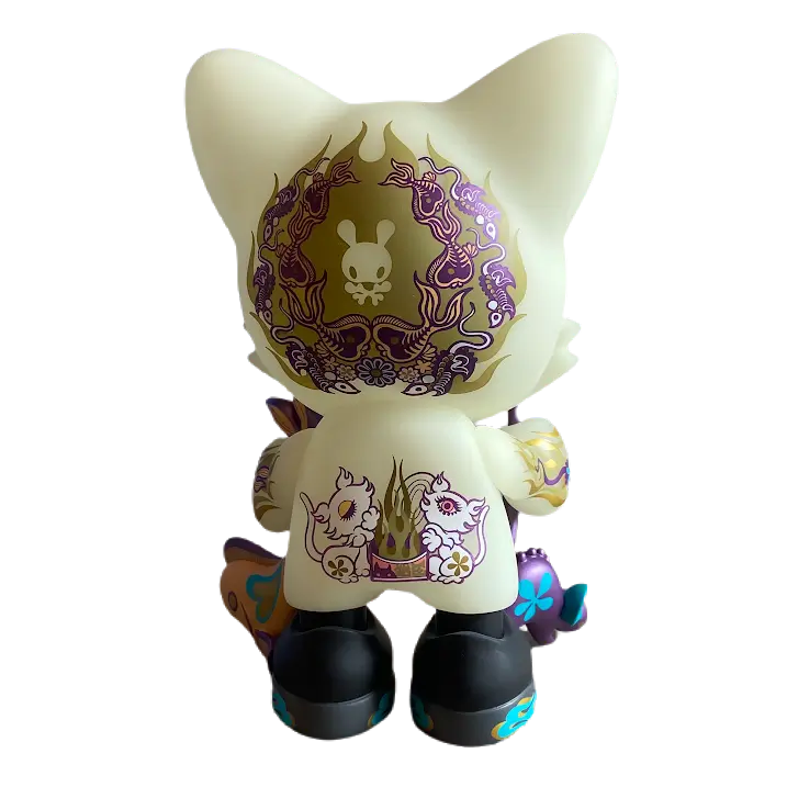 Ailurophile Glow SuperJanky 8" by Junko Mizuno