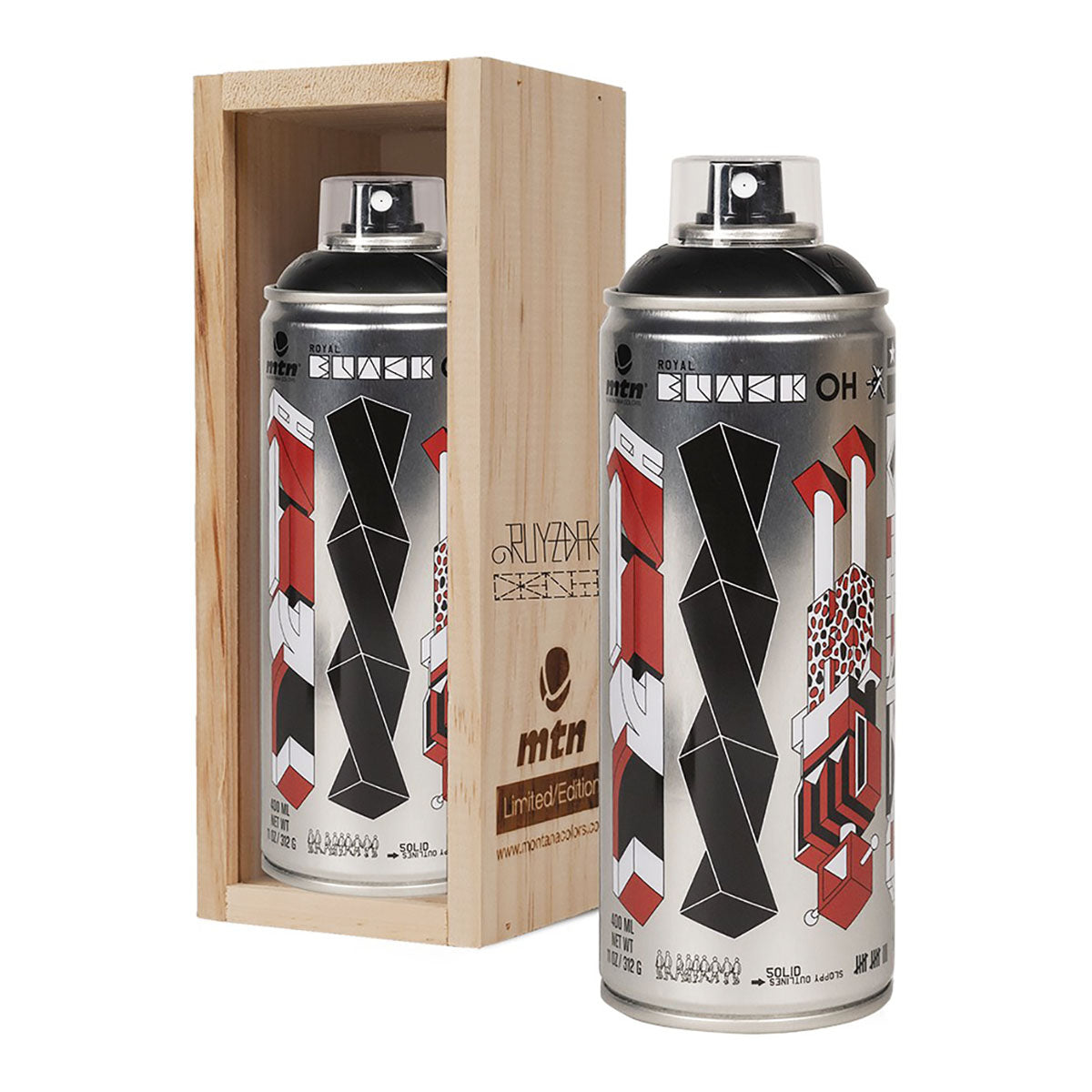 MTN DELTA x RUYZDAEL Limited Edition Spray Can – Museum of Graffiti