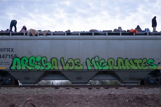 Pablo Allison 'Arriba los Migrantes (Long live the migrants)'