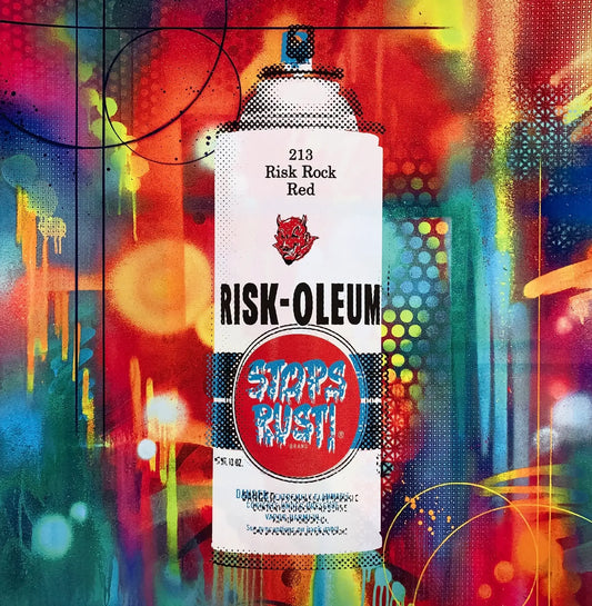 Risk Hand Embellished Print (Ed. of 25) 2019