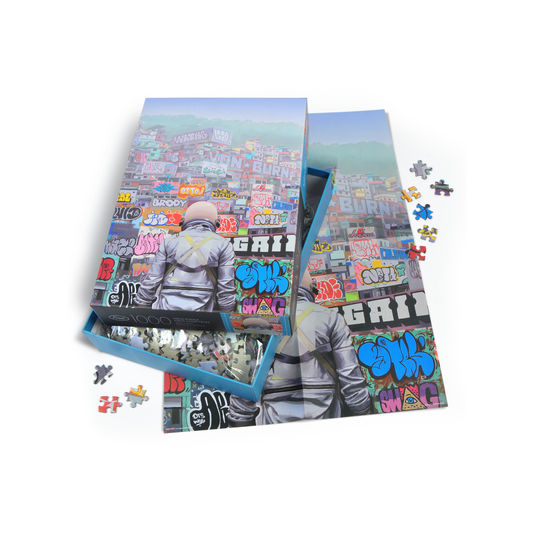 Scott Listfield Astronaut Graffiti 1000 Piece Jigsaw Puzzle