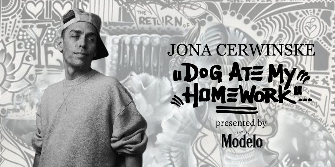 Miami's Own Jona Cerwinske to debut Solo Exhibition at Museum of Graffiti entitled Dog Ate My Homework