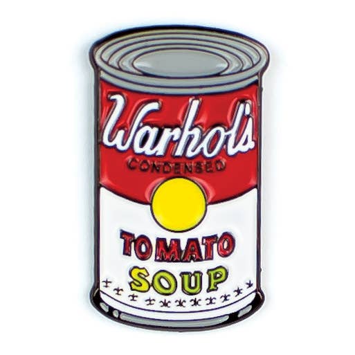 Warhol & Soup Can Pin Set