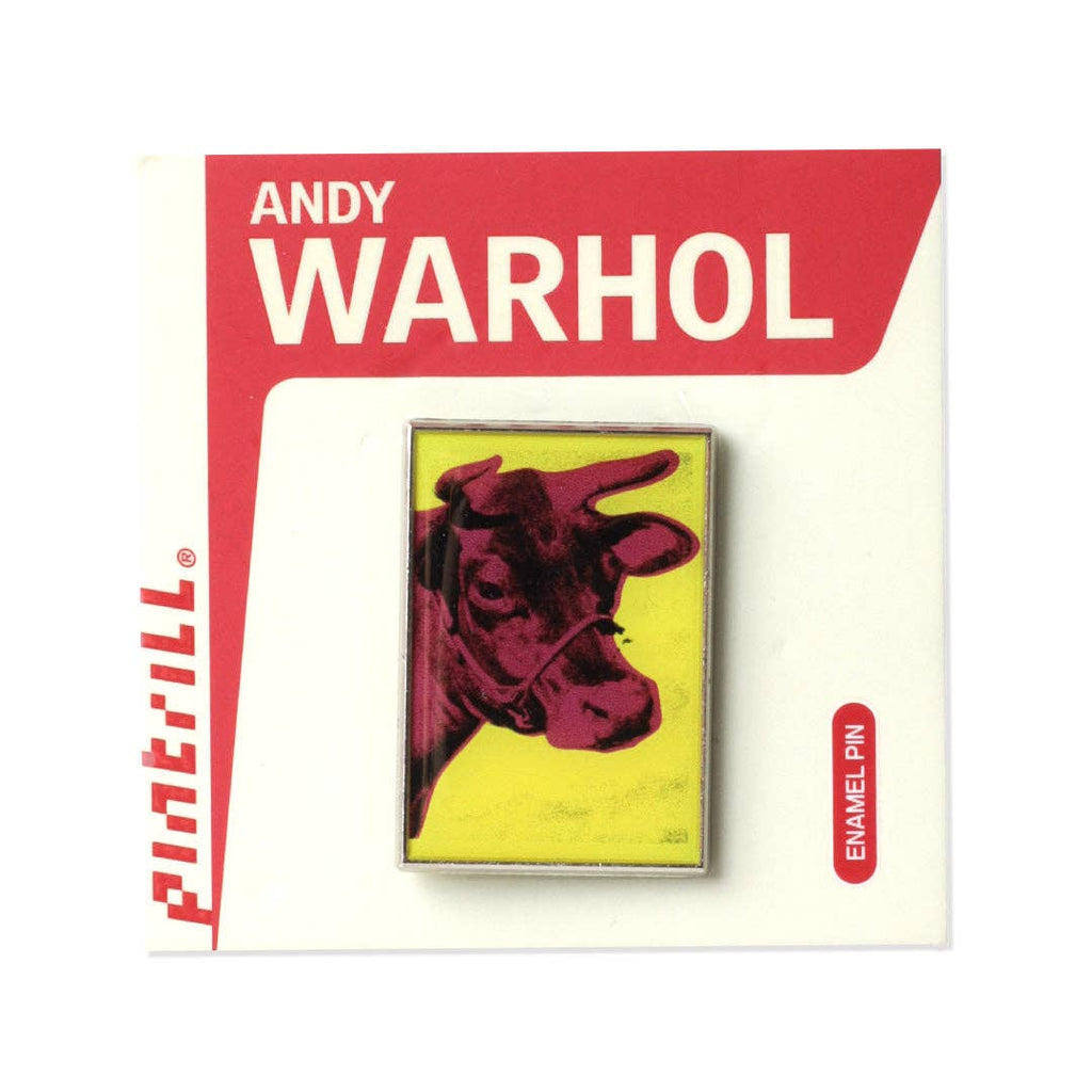 Andy Warhol "Cows" Pin