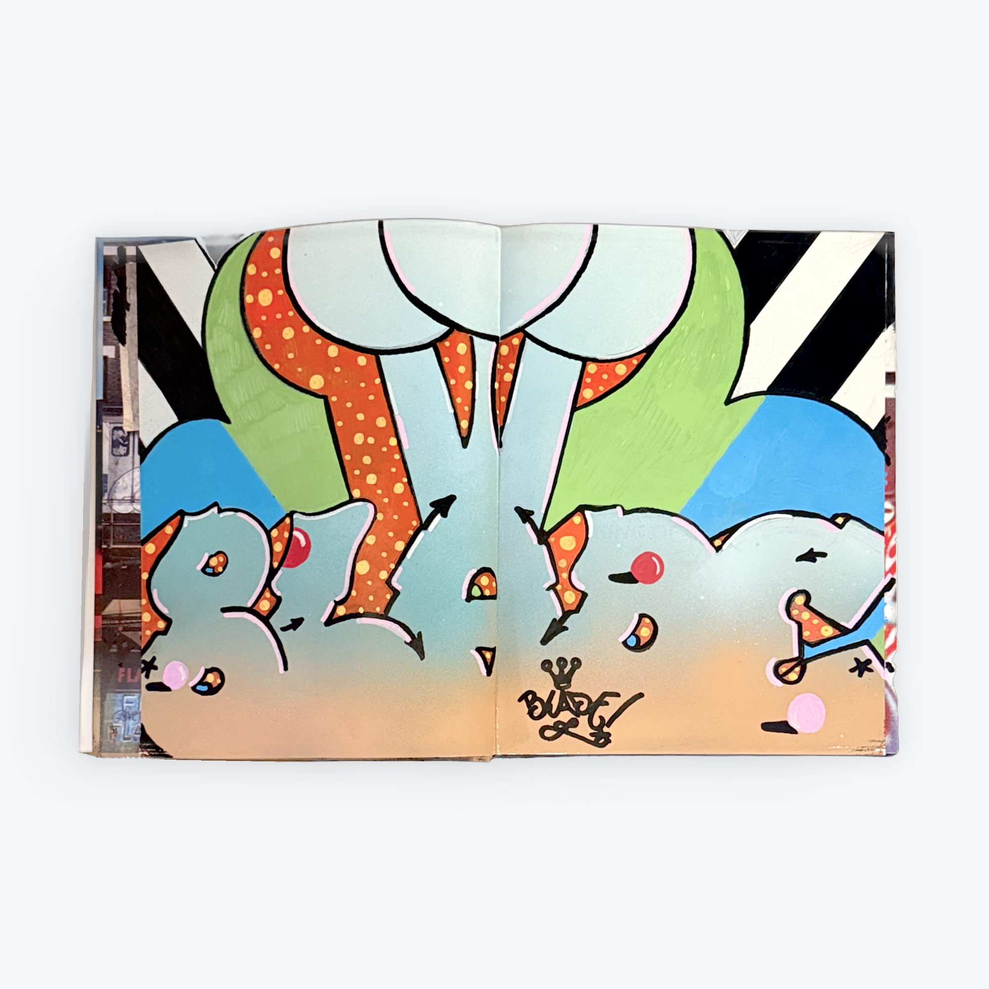 Blade: King of Graffiti - Custom Painted Book #11