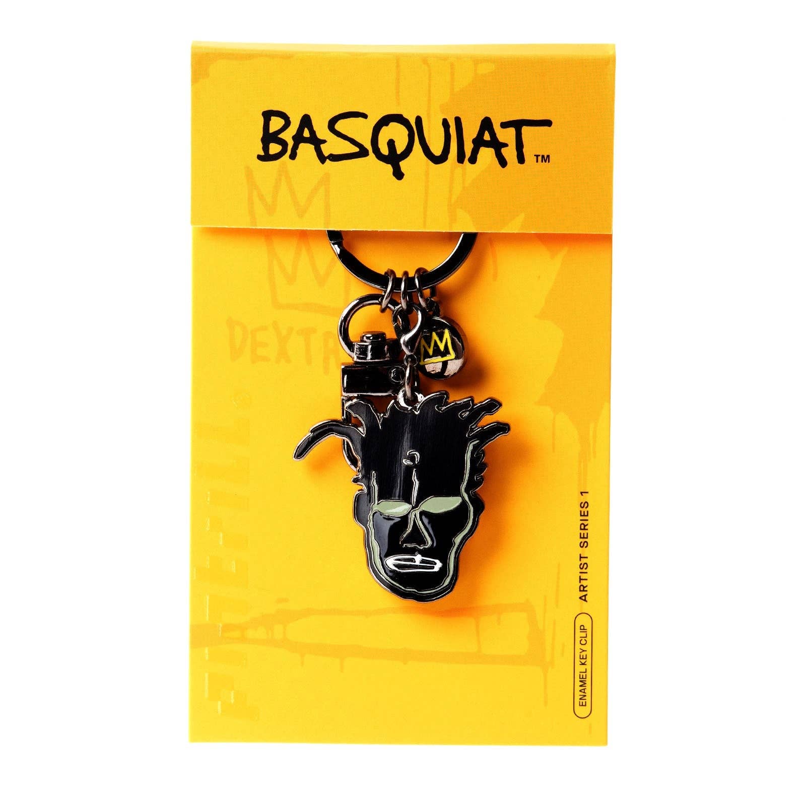 Basquiat Portrait Keychain