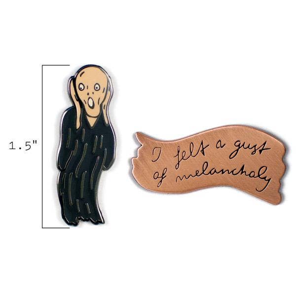 Scream & Melancholy Pins