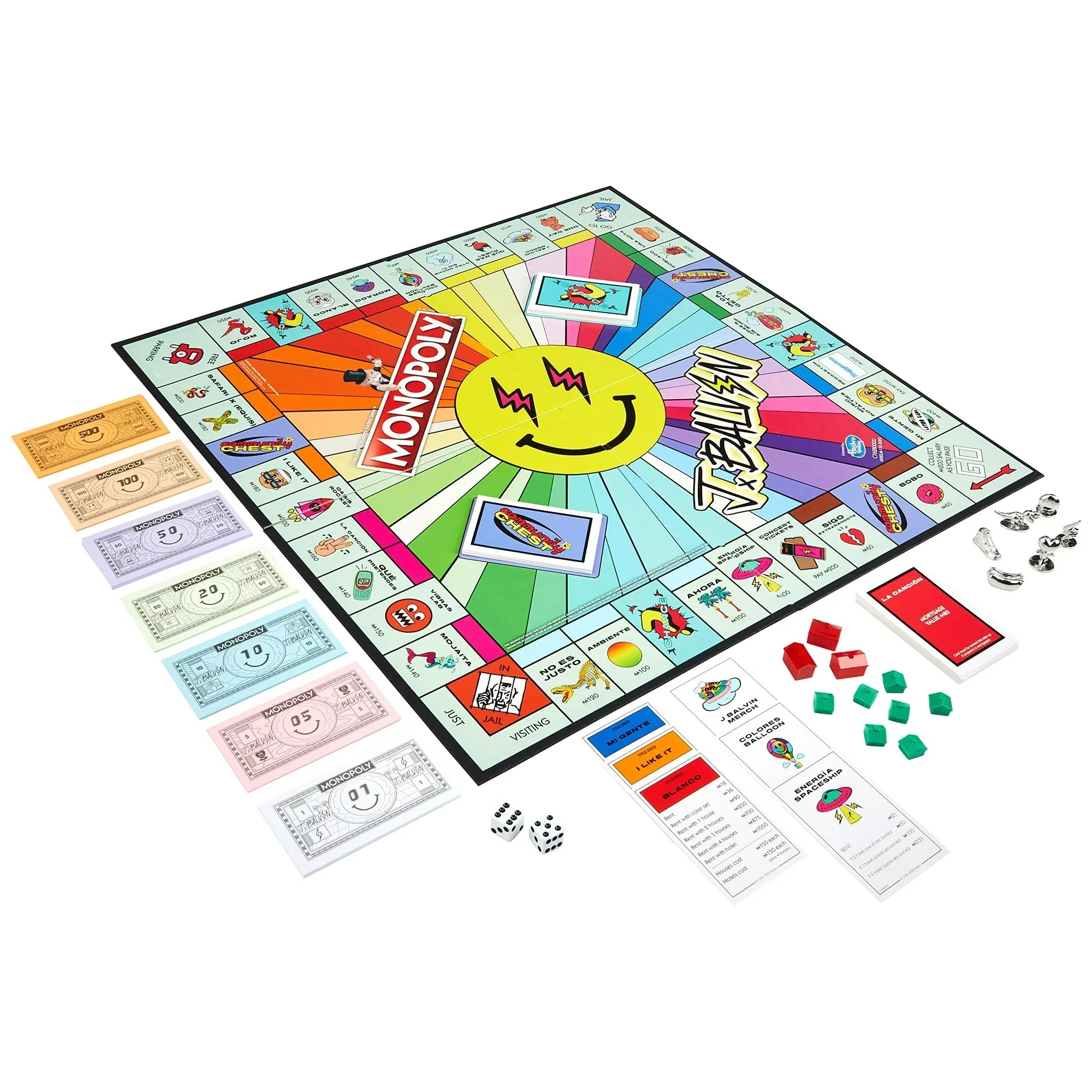 Monopoly Game J Balvin - Limited Edition