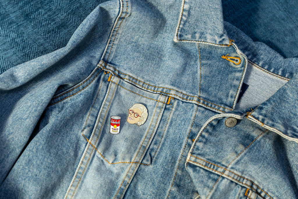 Warhol & Soup Can Pin Set