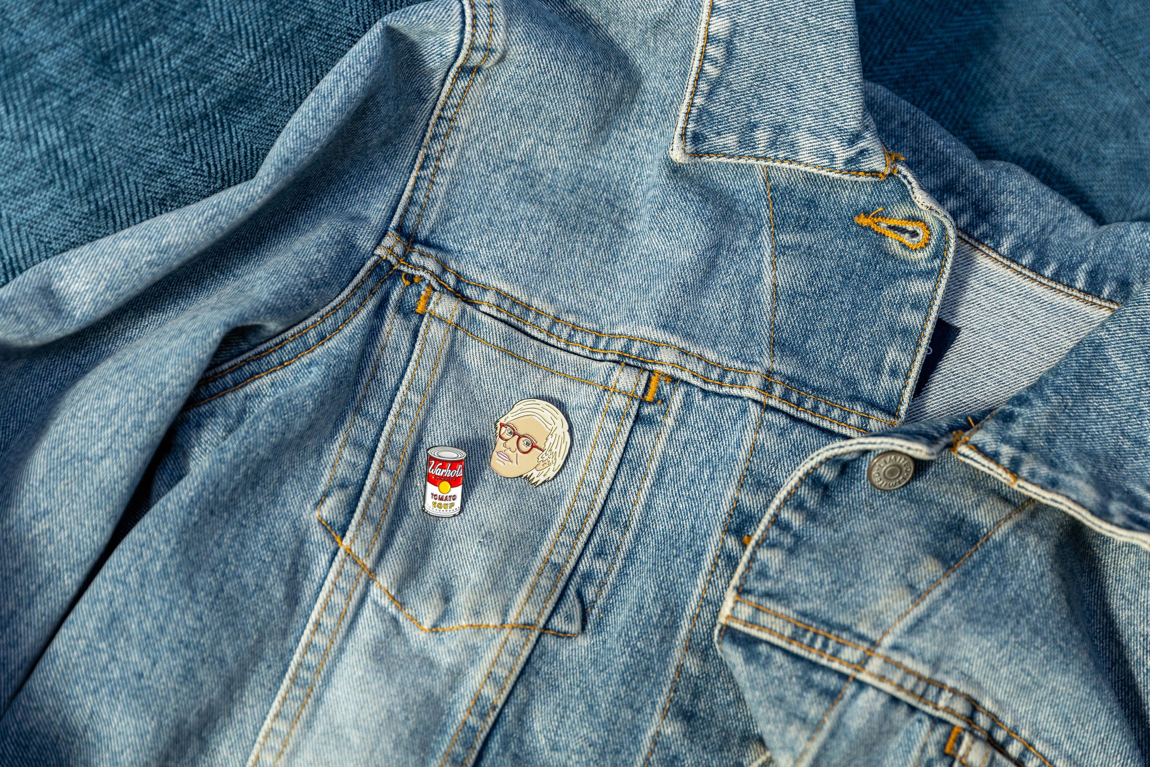 Warhol & Soup Can Pin Set