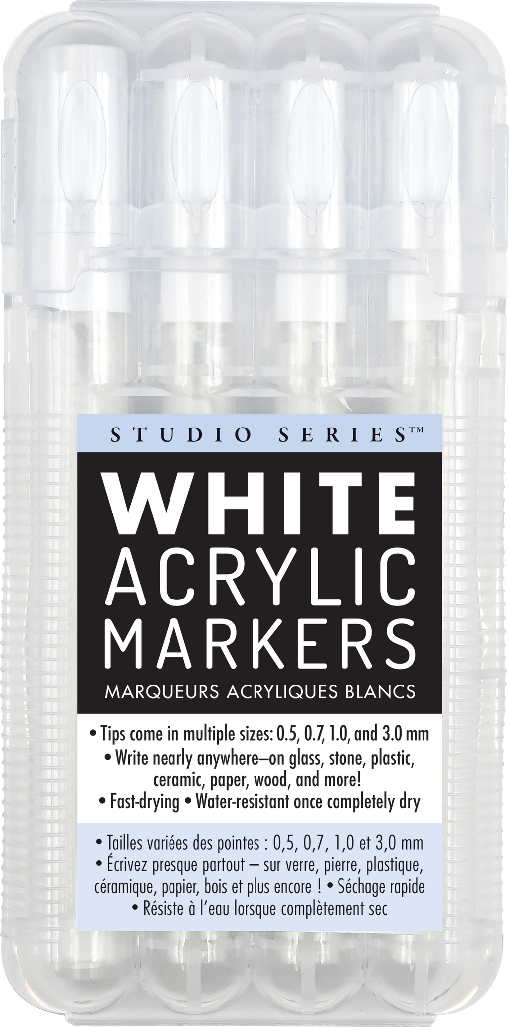 Studio Series White Acrylic Markers