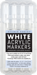 Studio Series White Acrylic Markers