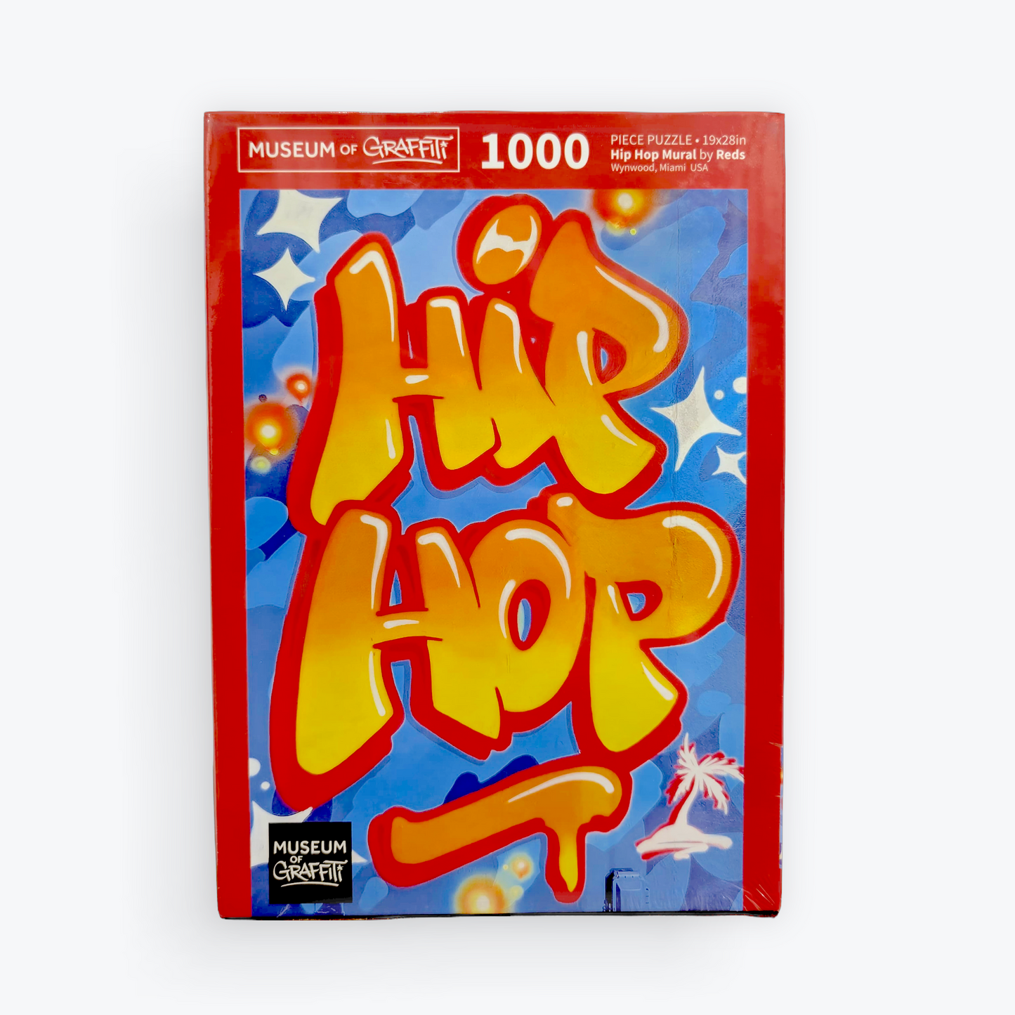 "Hip Hop" Mural 1000 Piece Puzzle Red Box