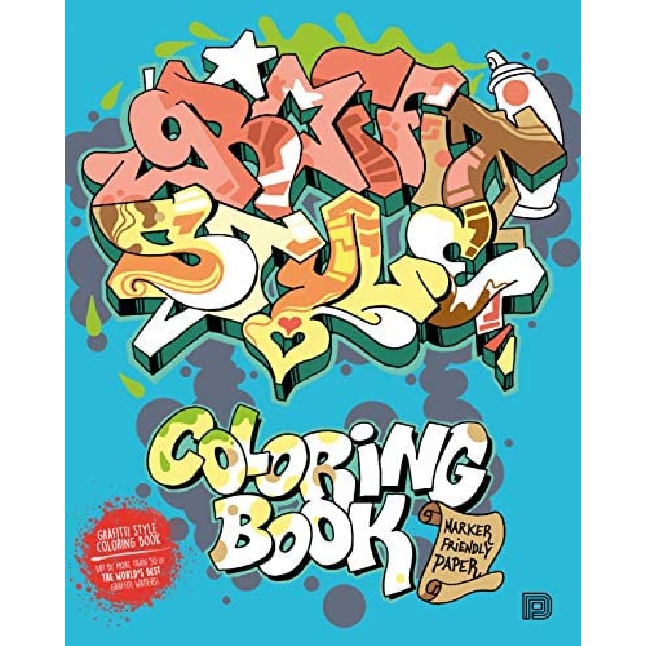 Graffiti Style Coloring Book