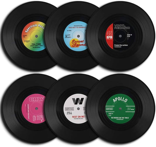 Vinyl Coasters