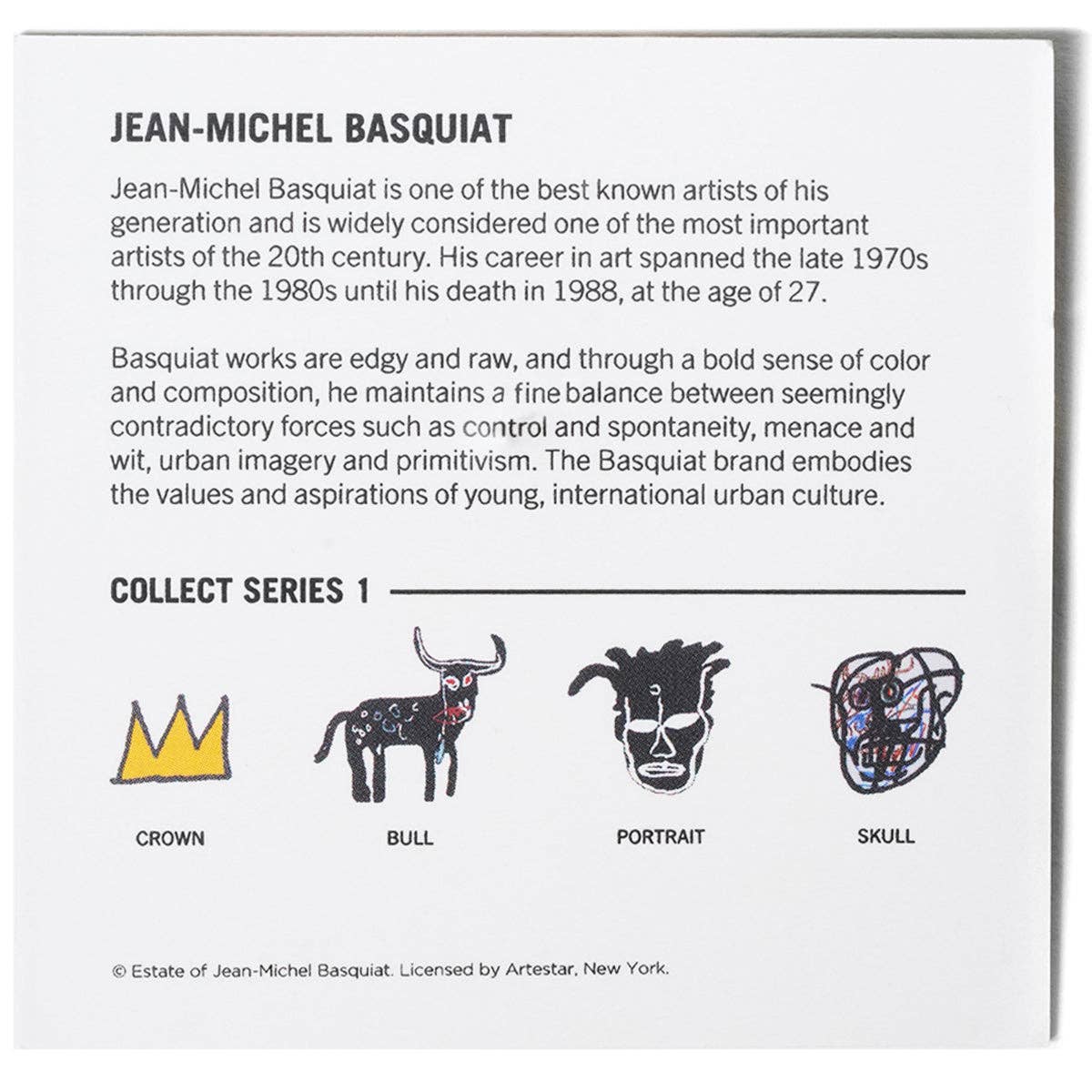Basquiat Skull Pin
