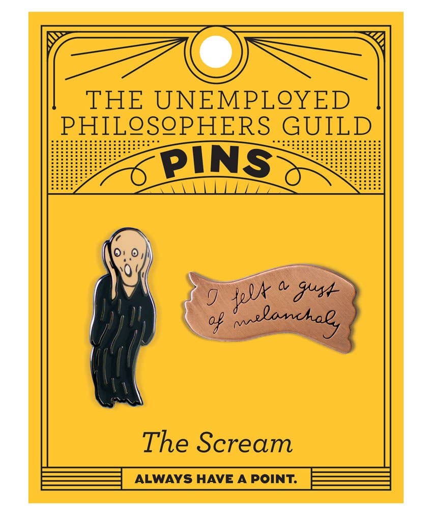 Scream & Melancholy Pins
