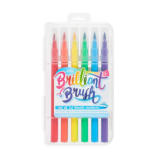 Brilliant Brush: Brush Markers (Set of 12)