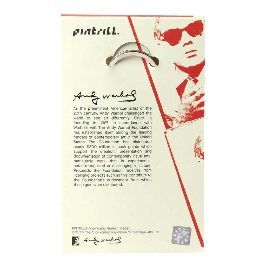 Andy Warhol "Bananas" Acrylic Keychain