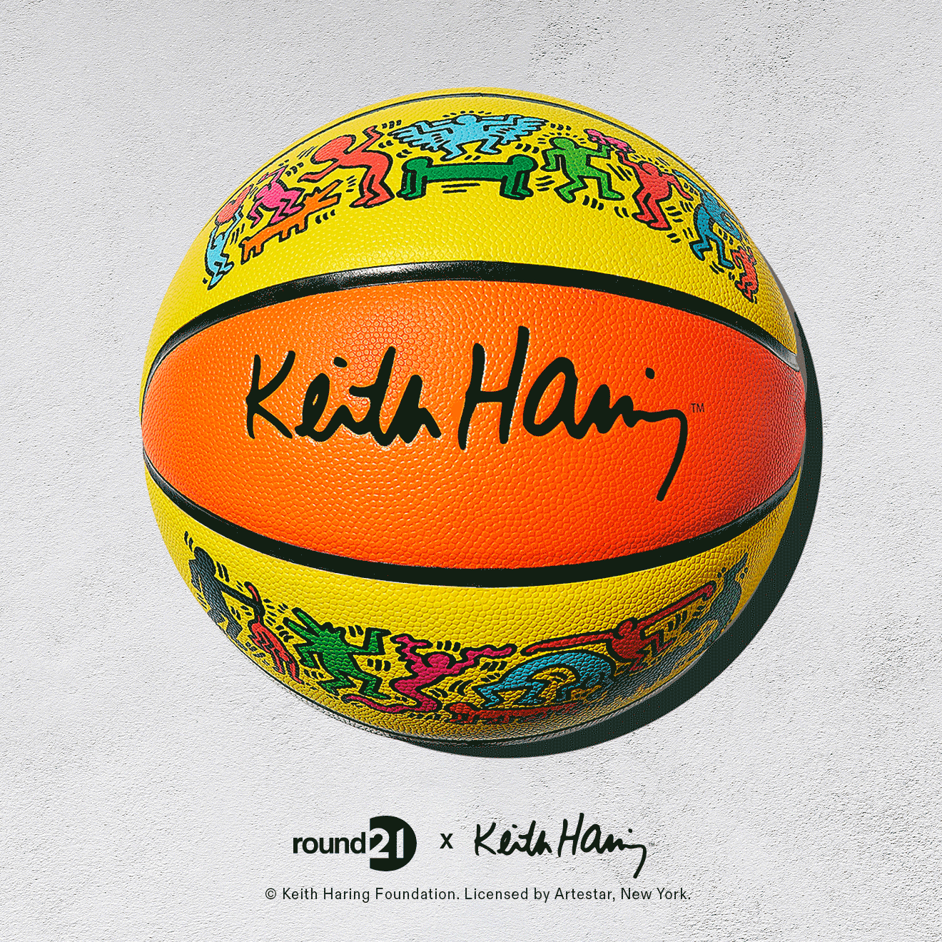Keith Haring “All Are Welcome” Basketball