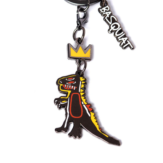 Basquiat T-Rex keychain