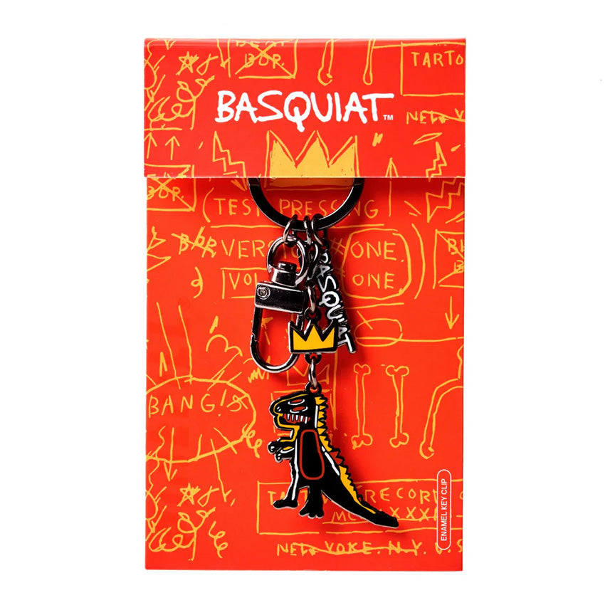 Basquiat T-Rex keychain